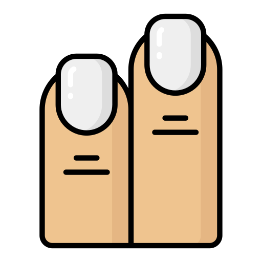 Fingers Generic color lineal-color icon