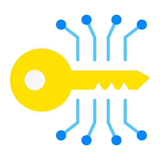 programación clave icono gratis