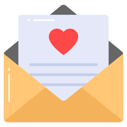 carta de amor grátis ícone carta de amor grátis ícone