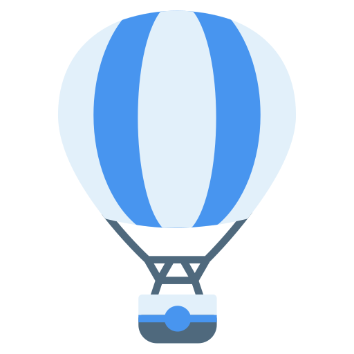 Hot air balloon - Free transport icons