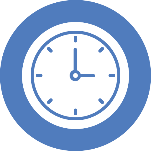 Clock Generic color fill icon