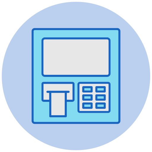 Atm machine Generic color lineal-color icon