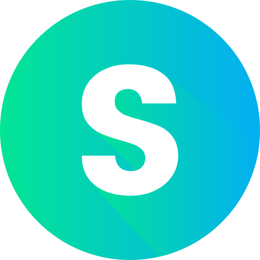 Letter s Generic gradient fill icon