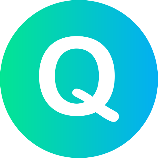 Letter q Generic gradient fill icon