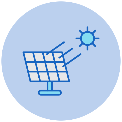 panel solar icono gratis