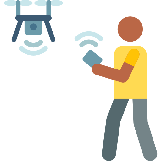 Drone Pictograms Colour icon