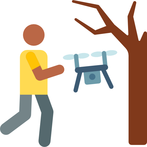 Drone free icon Drone free icon