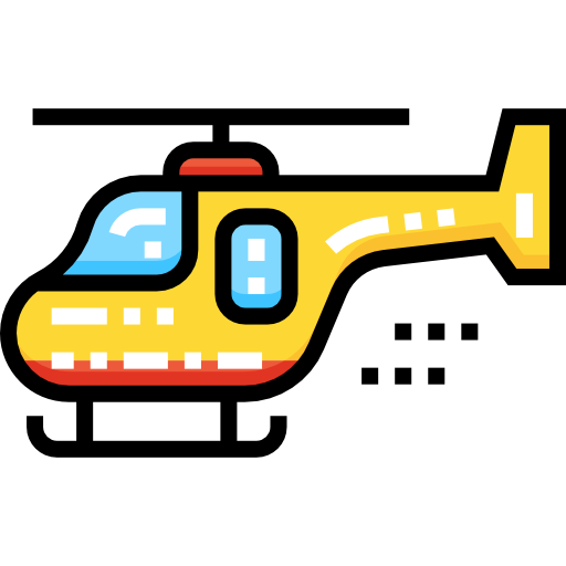 helicóptero icono gratis