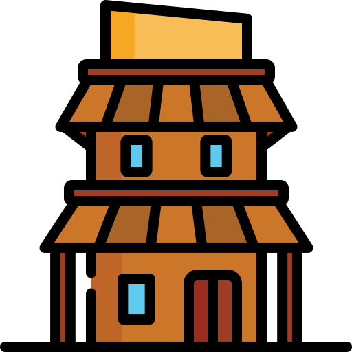 Saloon - Free architecture and city icons