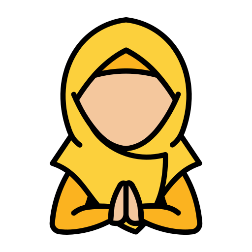 Muslimah Generic color lineal-color icon