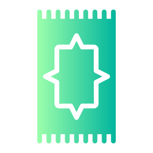alfombra para rezar icono gratis