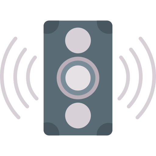 altavoz de sonido icono gratis