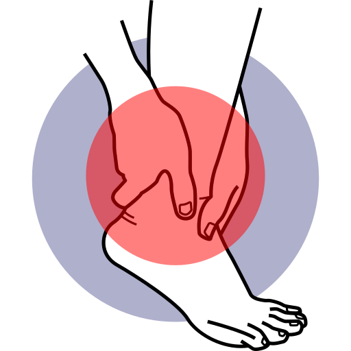 Leg free icon Leg free icon
