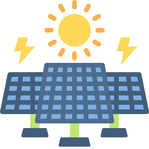 Solar Panel Generic Color Fill Icon