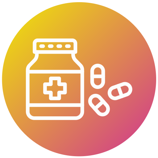 Pills Generic gradient fill icon