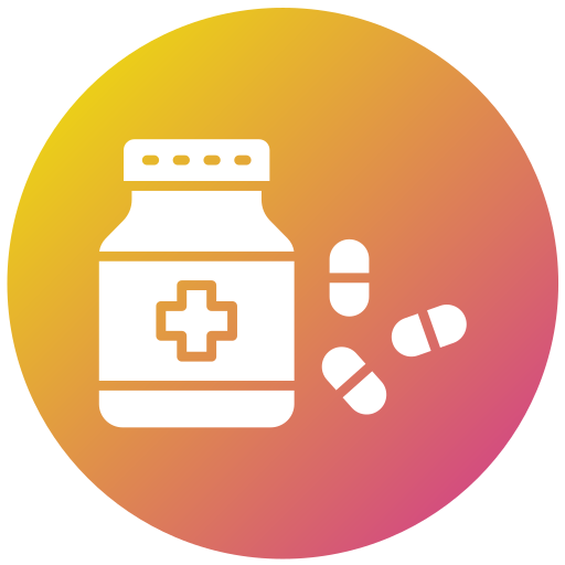 Pills Generic gradient fill icon