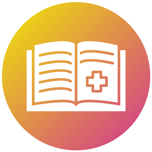 libro médico icono gratis