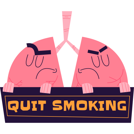 Quit smoking free sticker Quit smoking free sticker