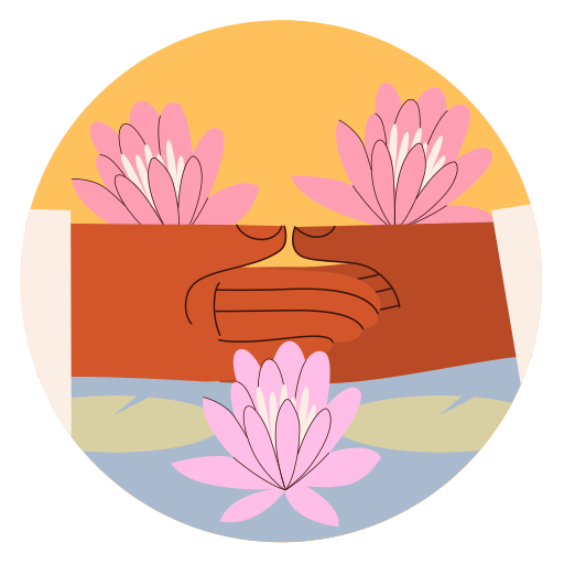 Meditation free sticker