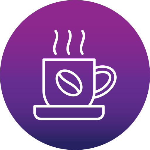 Hot Coffee Generic gradient fill icon