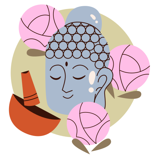 Buddha free sticker