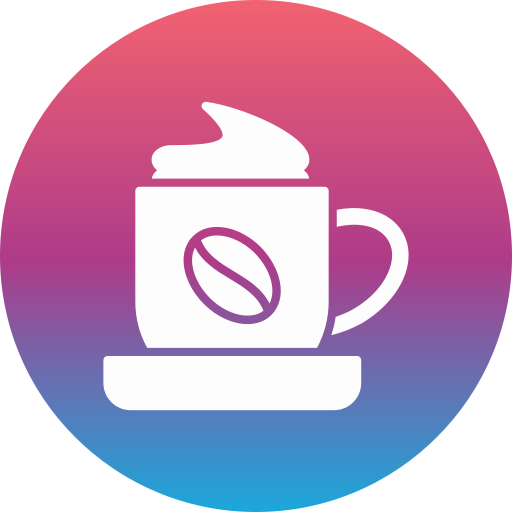 Cappuccino Generic gradient fill icon