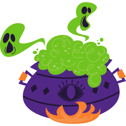 Cauldron free sticker