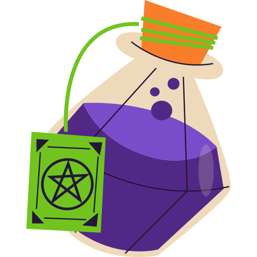 Potion free sticker