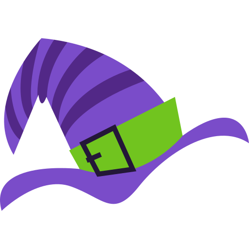 Witch hat free sticker Witch hat free sticker