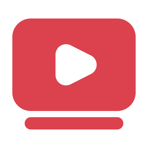 reproductor de video icono gratis
