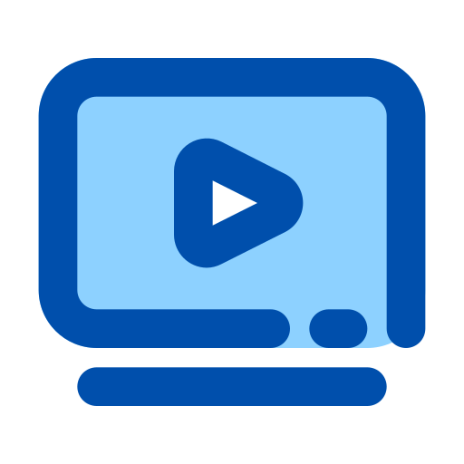 reproductor de video icono gratis