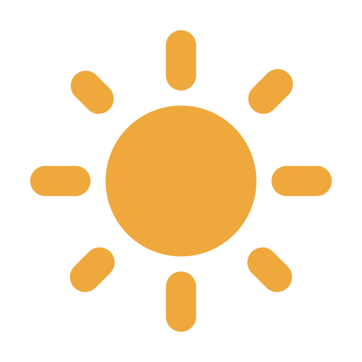 Sun Generic color fill icon