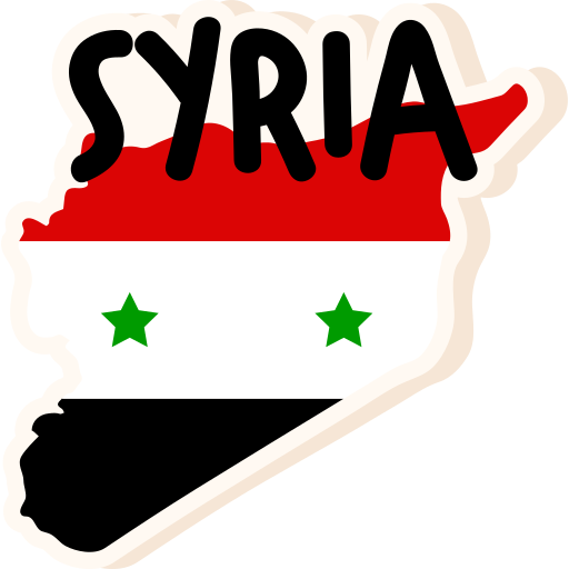 Syrien-Sticker – kostenlose flaggen-Sticker