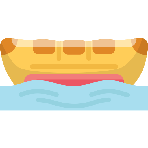 barco de platano icono gratis