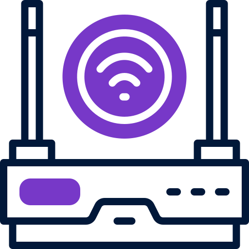 router inalámbrico icono gratis