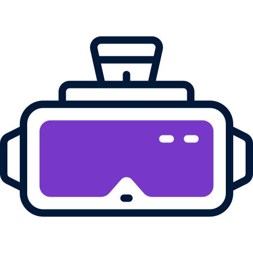 gafas vr icono gratis