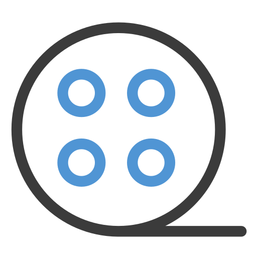 rollo de película icono gratis