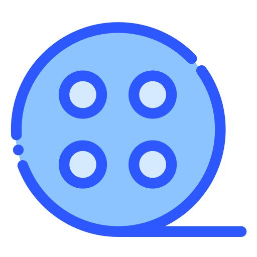 rollo de película icono gratis