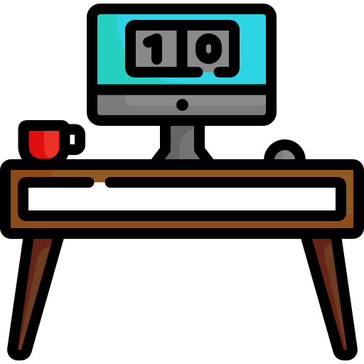 bureau Icône gratuit bureau Icône gratuit
