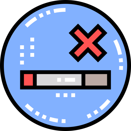 No smoking free icon No smoking free icon