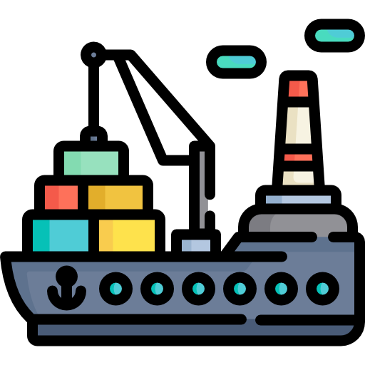 Cargo ship free icon Cargo ship free icon