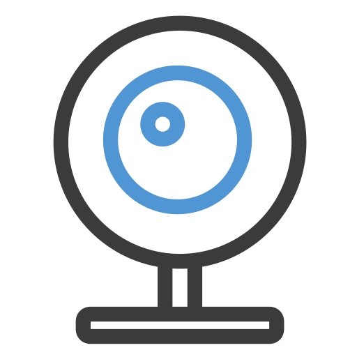 cámara web icono gratis