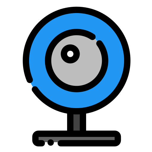 cámara web icono gratis