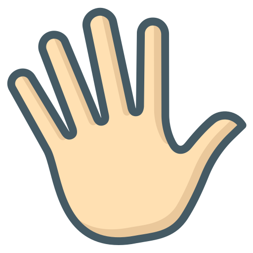 Five Fingers - free icon