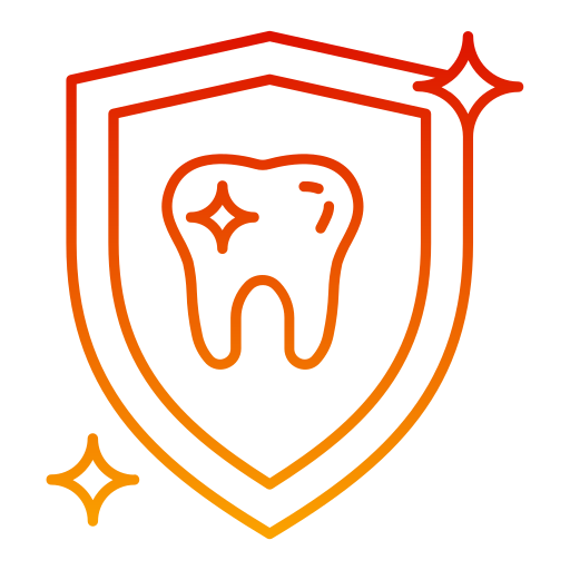 protección dental icono gratis