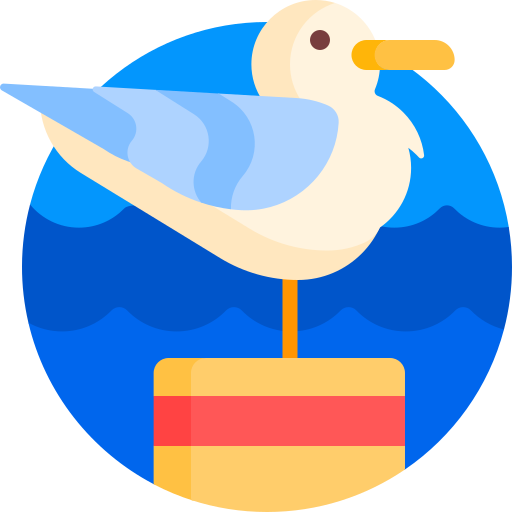 gaviota icono gratis