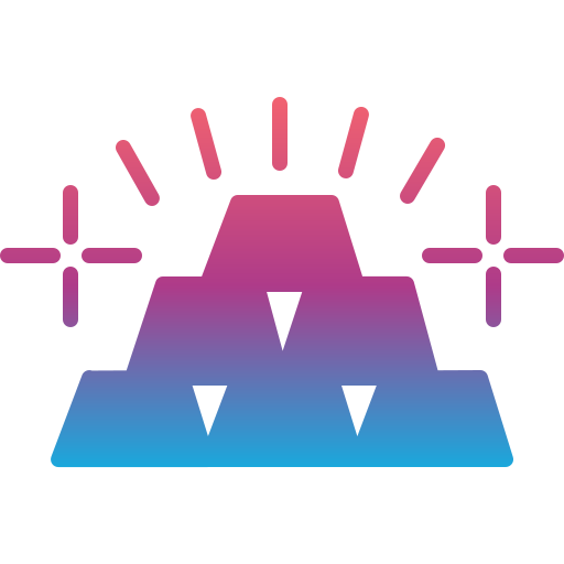 Золотые слитки бесплатно иконка