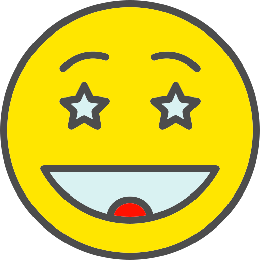 Excited - free icon