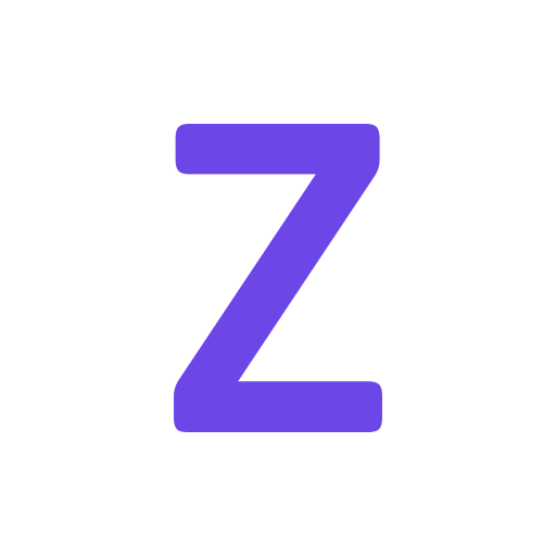 Letter z Generic color outline icon