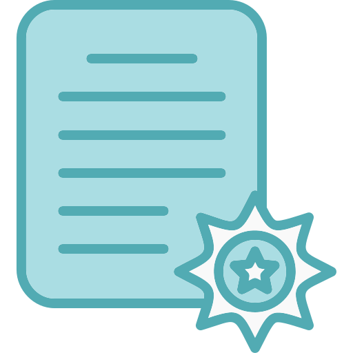 certificat Icône gratuit